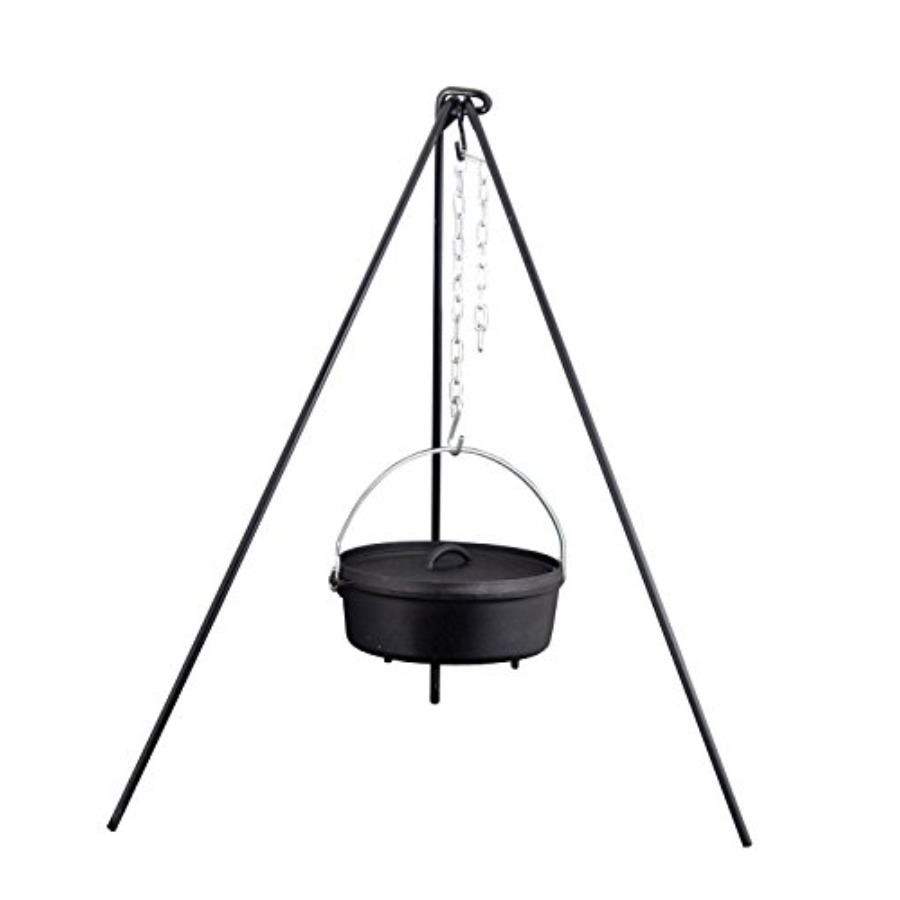 Camp Dutch Oven Cast - Camp Chef Dutch Oven Tripod 50
