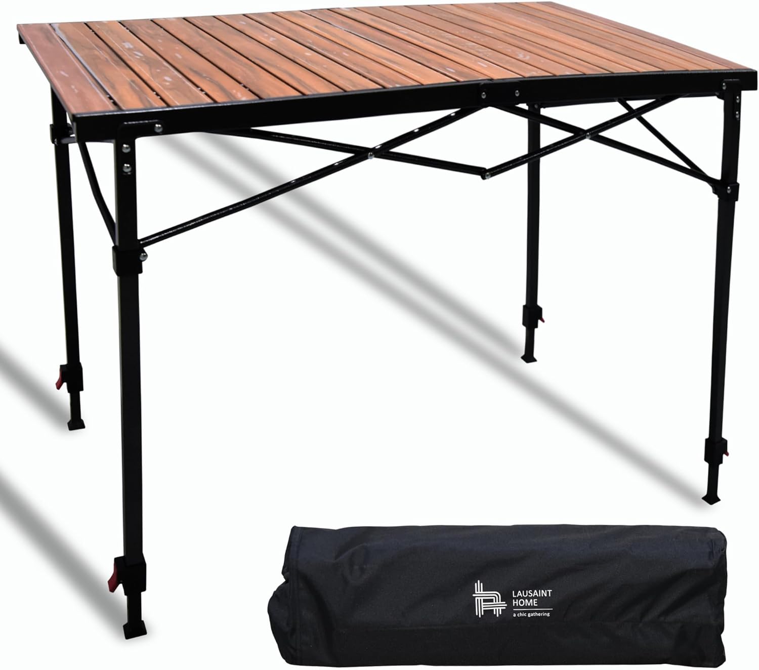 Camping Cooking Table Foldable - Folding Camping Table Adjustable Height Foldable