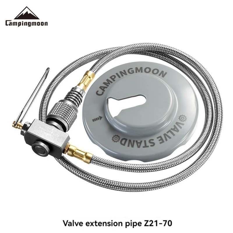 Cooking On Camping Stove - CAMPINGMOON Z21-70 Outdoor Split StoveAccessories Flat
