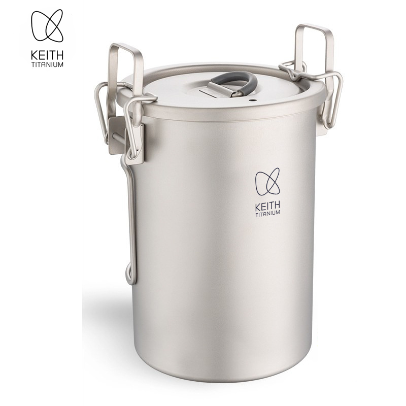 KEITH Pure Titanium Rice Cooke - Camping Cooking Gear のレビューと価格