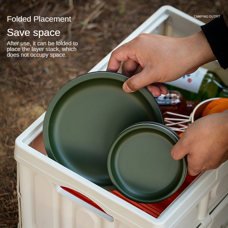 Aluminum Alloy  Dining Dish Ou - Camping Cooking Plate のレビューと価格