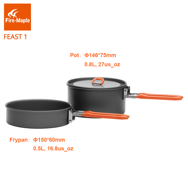 Fire Maple Feast 1 Outdoor Cam - Camping Cooking Set Large のレビューと価格
