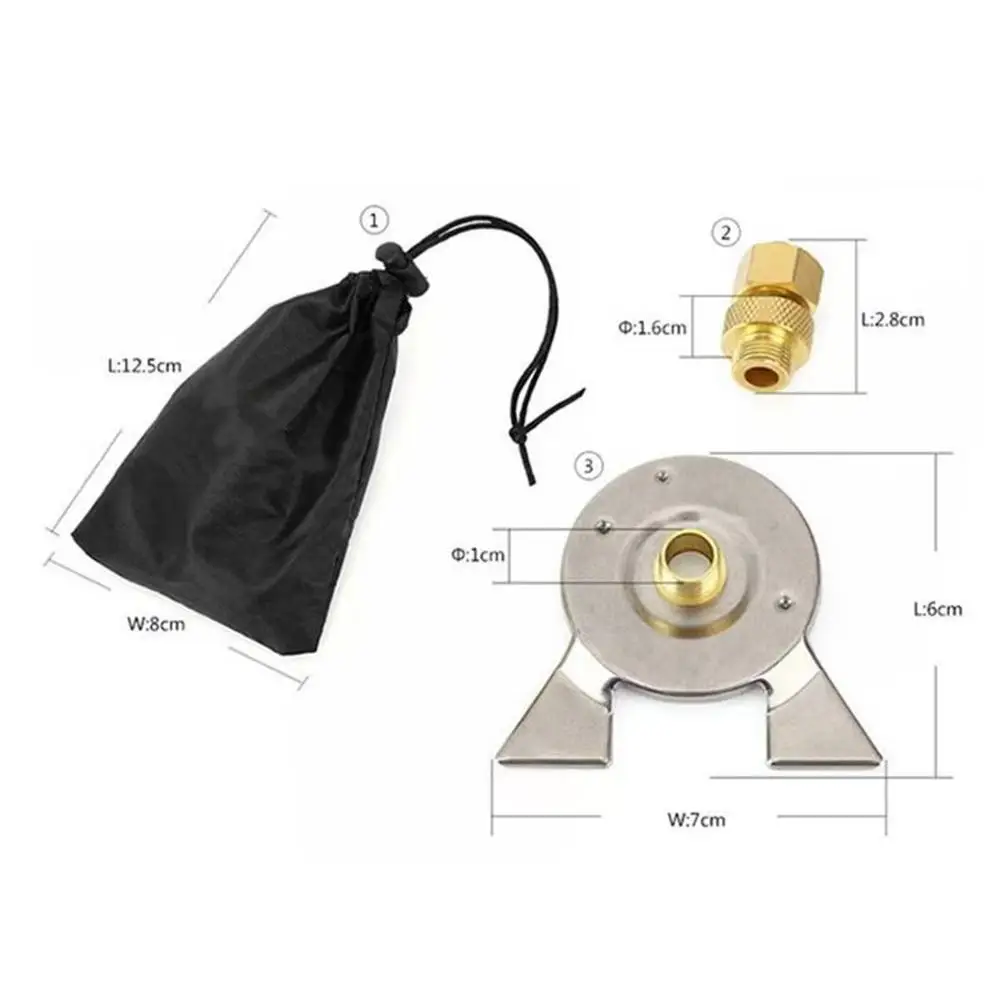 Stainless Steel Adapter For Ca - Camping Cooking Gas Canister のレビューと価格