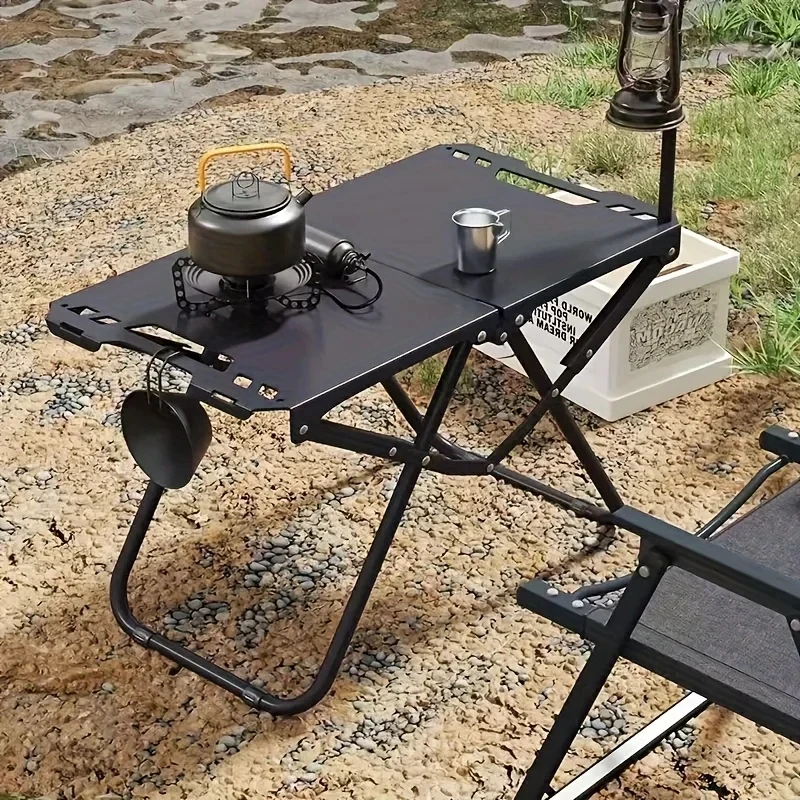 Portable Foldable Camping Tabl - Camping Cooking Table Foldable のレビューと価格