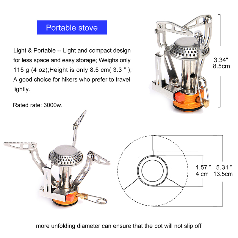 Widesea One-Piece Gas Stove 35 - Camping Cooking Plate のレビューと価格
