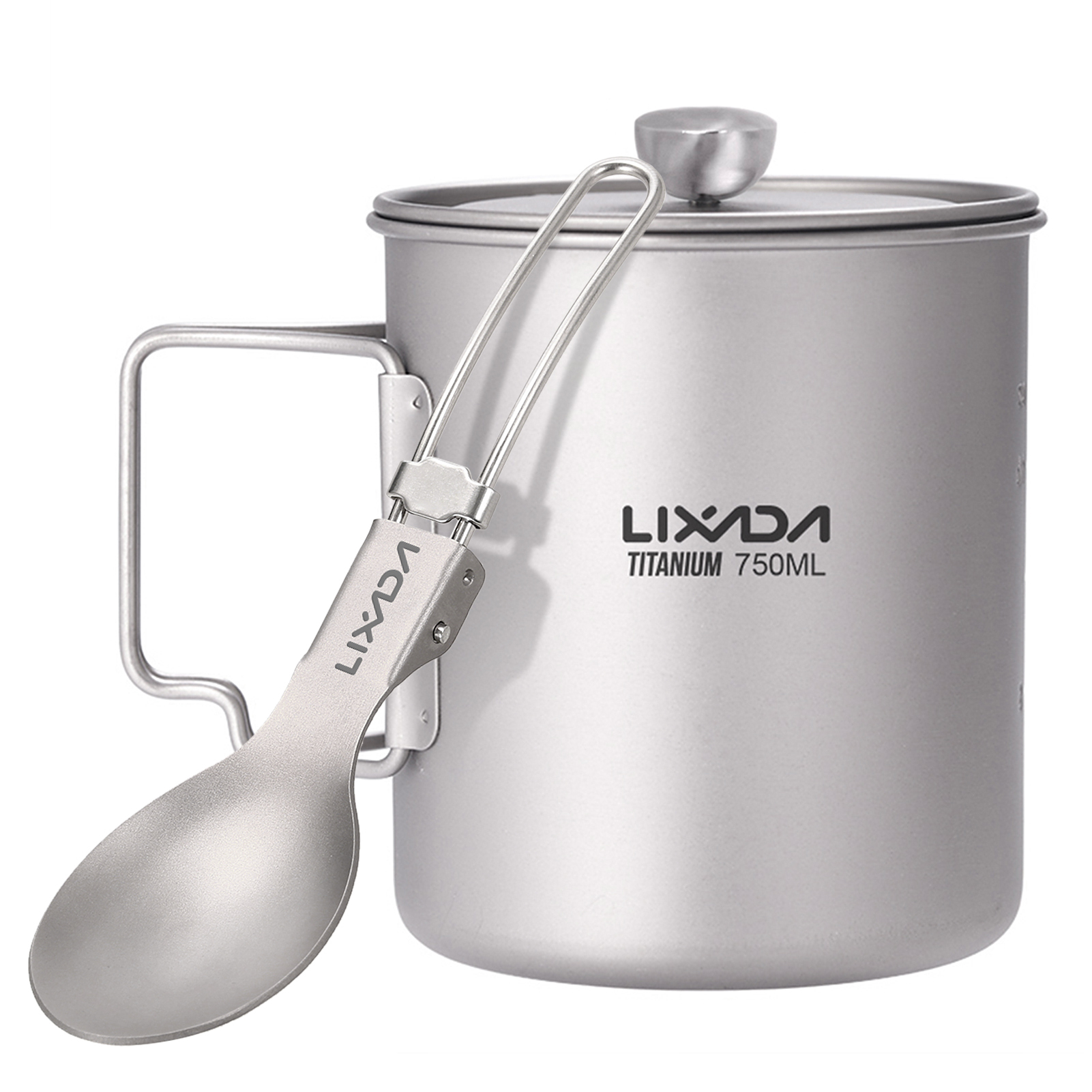 Lixada 750ml Titanium Coffee C - Camping Cooking Cup のレビューと価格