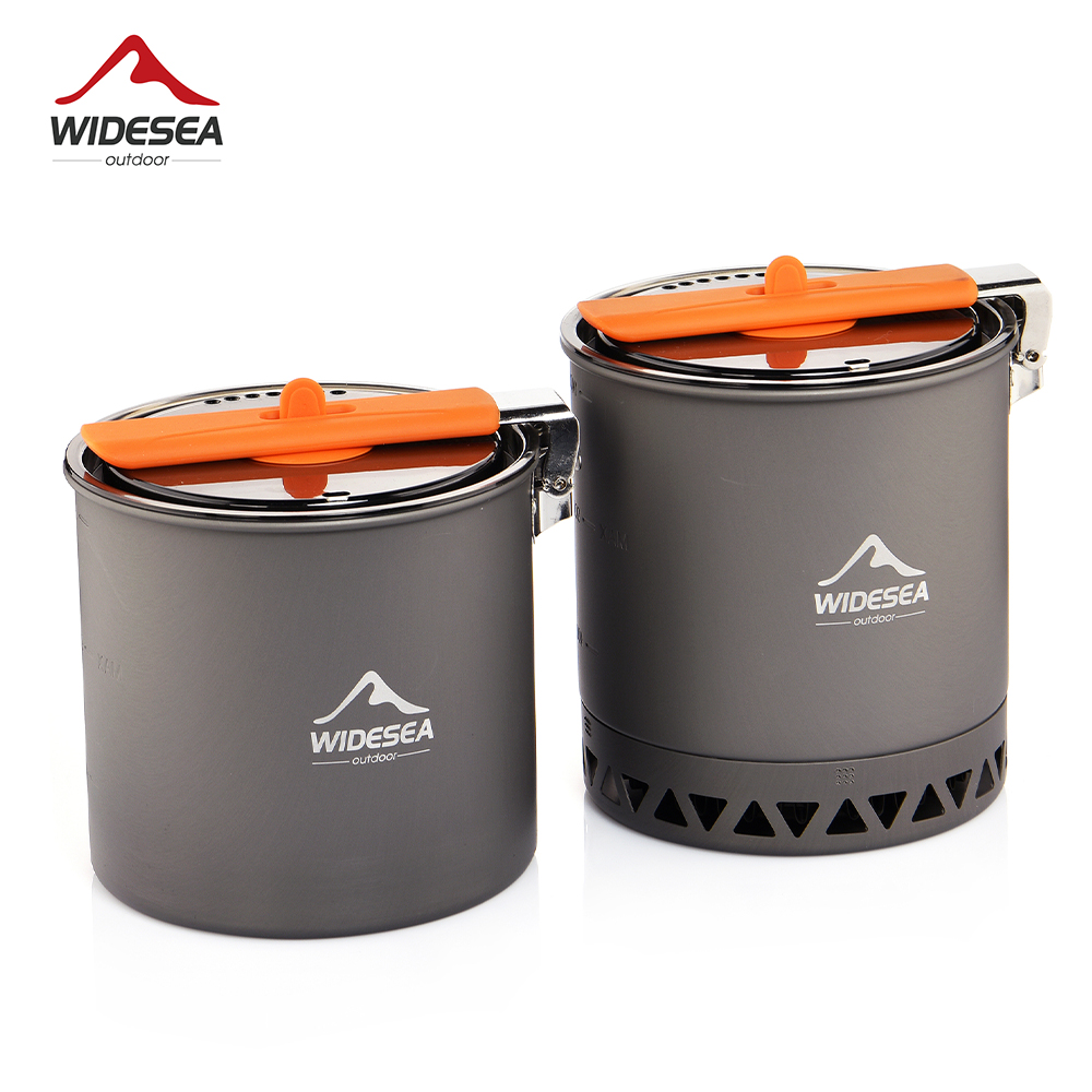 Widesea Camping Pot 1.6L Heat  - Camping Cooking Set Large のレビューと価格