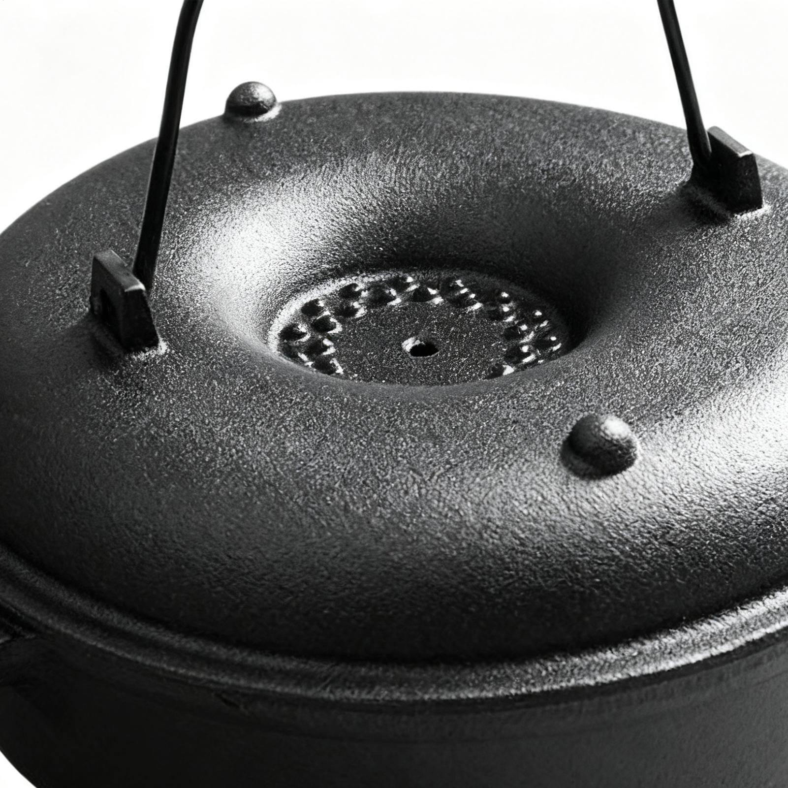 Cauldron Pot for Cooking Non-S - Camp Dutch Oven Cast のレビューと価格