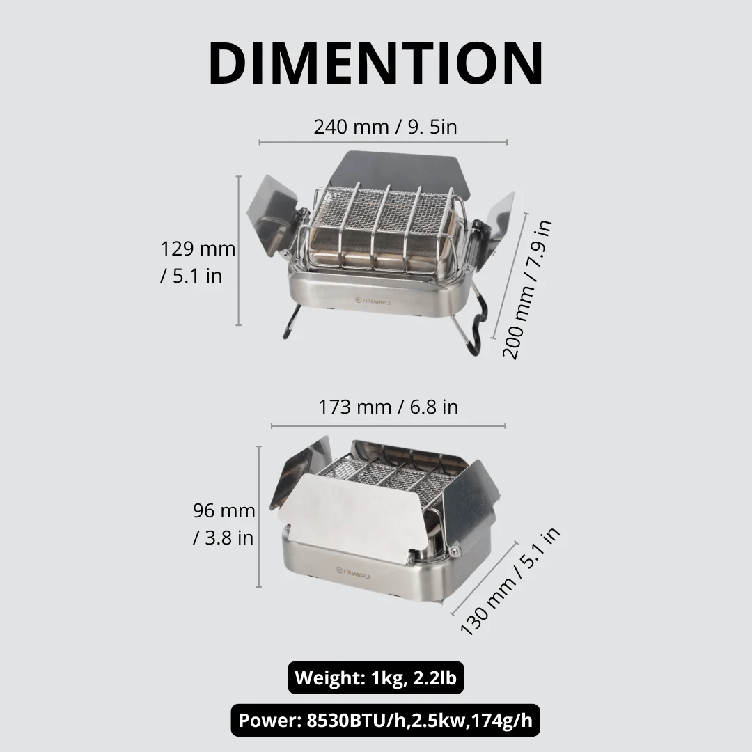 Fire-Maple Sunflower X Gas Cam - Cooking On Camping Stove のレビューと価格