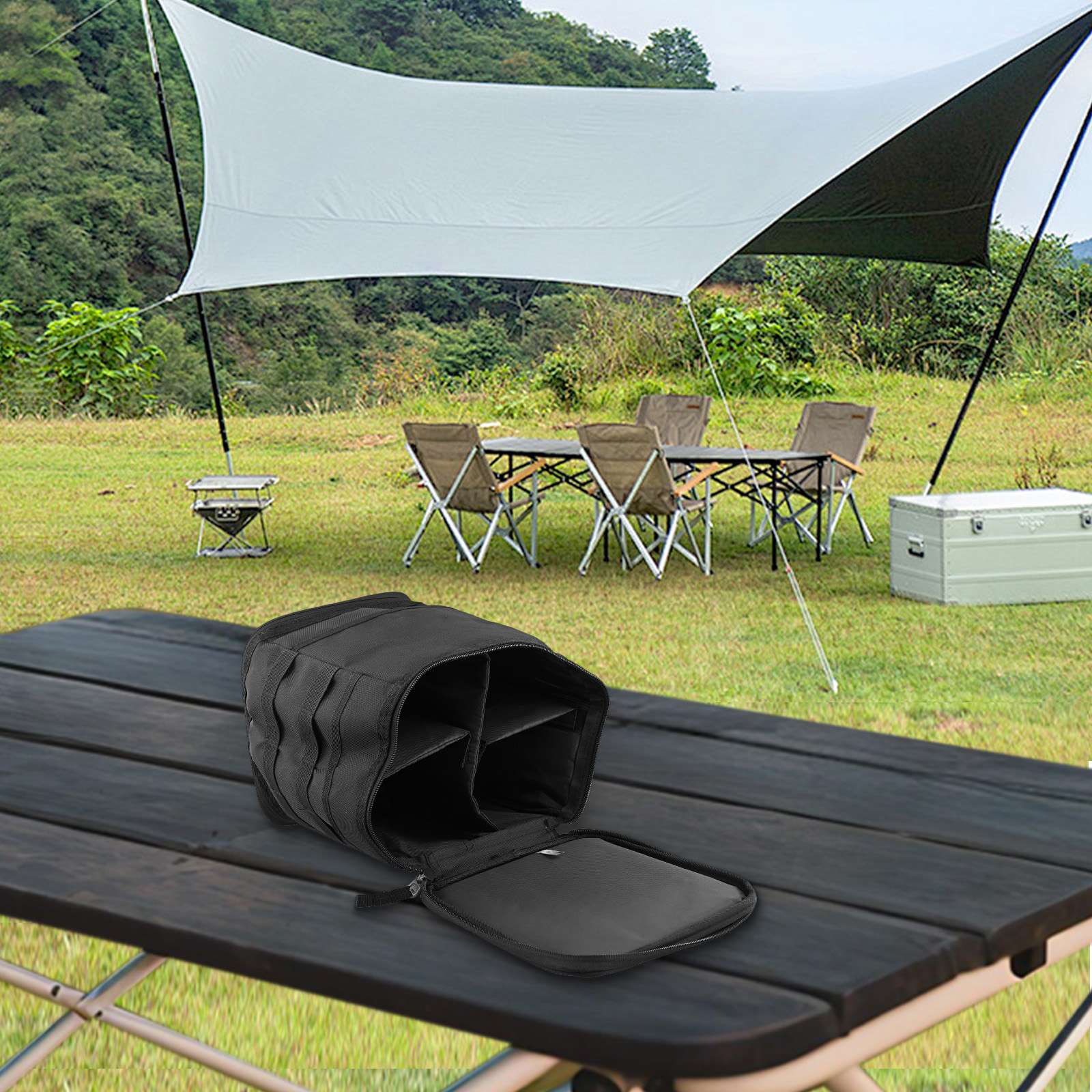 Spacious Camping Gear Bag Perf - Camping Cooking Gas Canister のレビューと価格