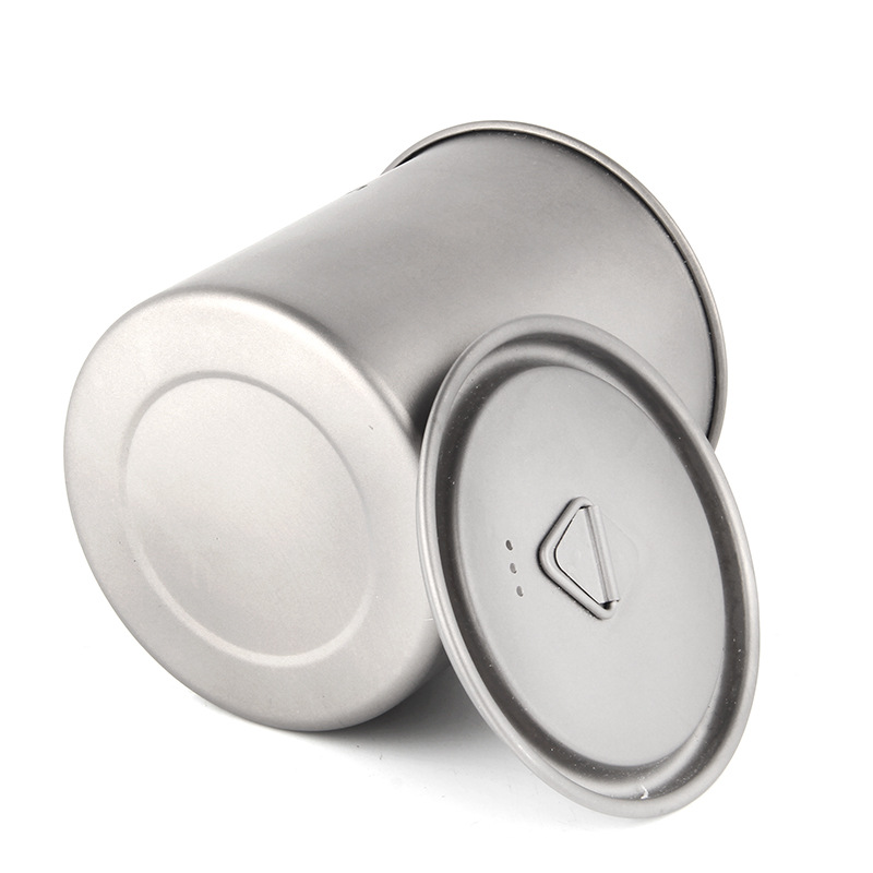 Camping Titanium Cups 450ml 55 - Camping Cooking Cup のレビューと価格