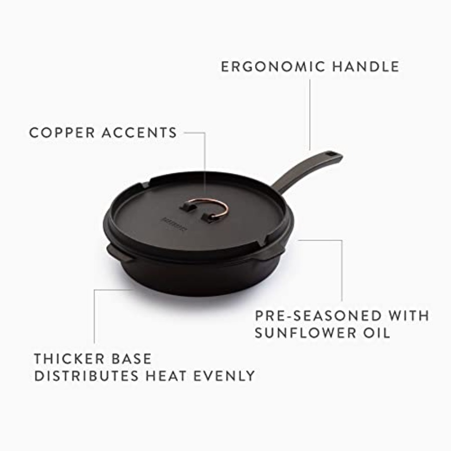 6-Inch All-In-One Cast Iron Sk - Camp Dutch Oven Cast のレビューと価格