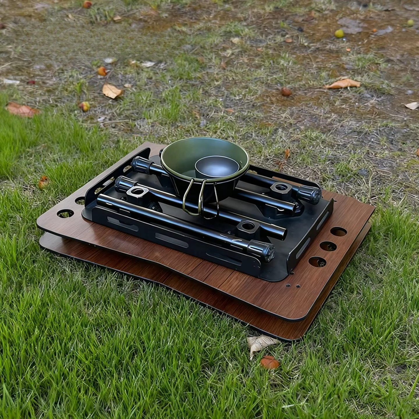 Outdoor Aluminum Folding Table - Camping Cooking Table Foldable のレビューと価格