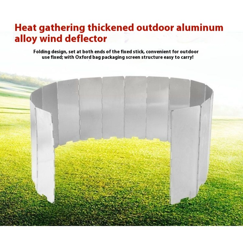Portable Camping Windshield Fo - Camping Cooking Gear のレビューと価格