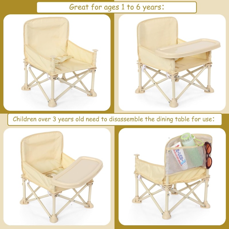 Baby Outdoor Beach Chair with  - Camping Cooking Table Foldable のレビューと価格