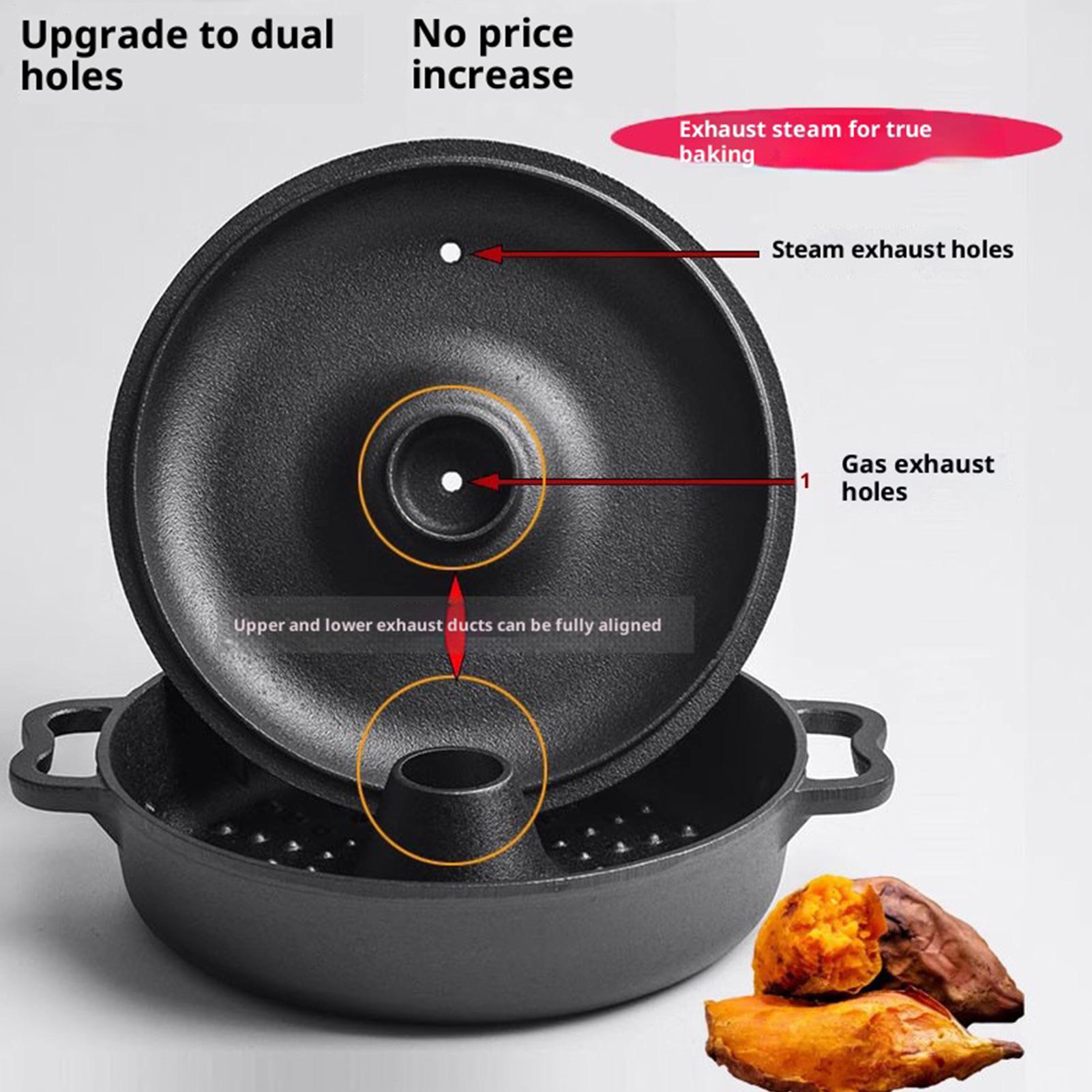 Cast Iron Cauldron For Cooking - Camp Dutch Oven Cast のレビューと価格