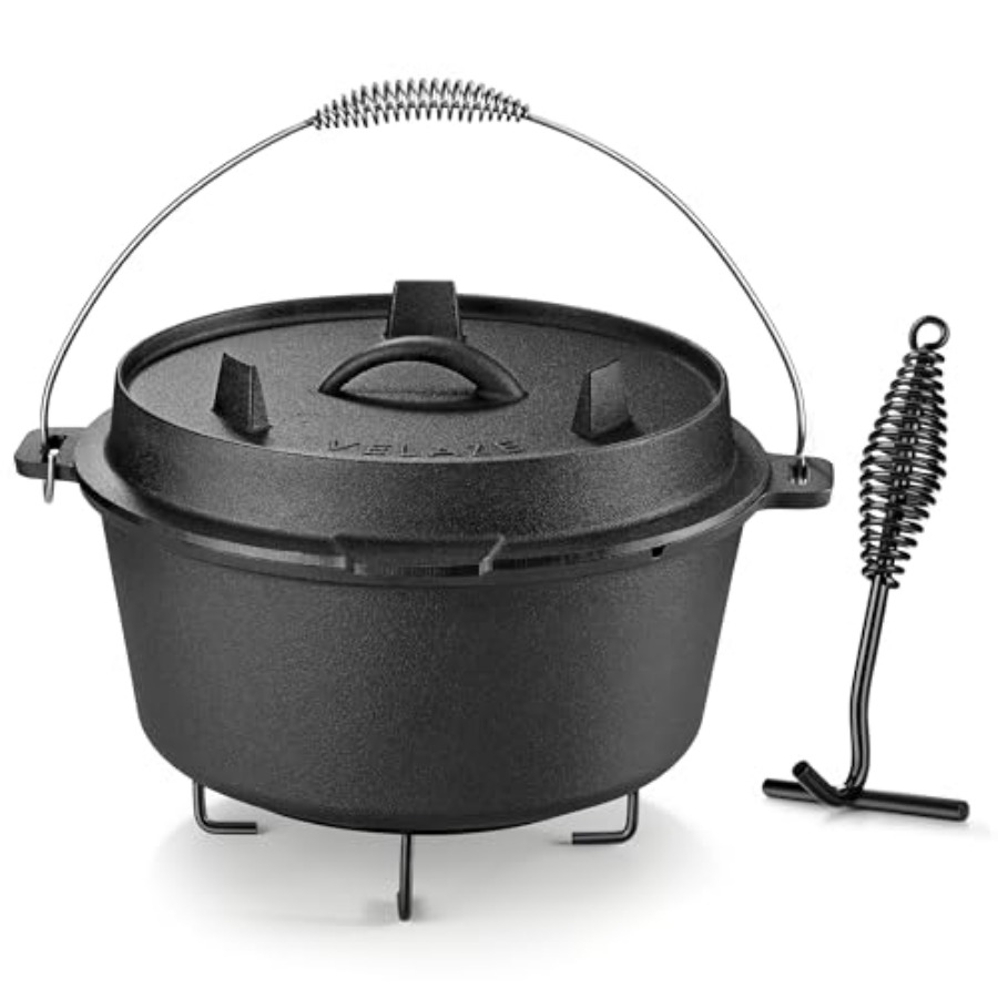 Camping Dutch Oven Pre-Seasone - Camp Dutch Oven Cast のレビューと価格