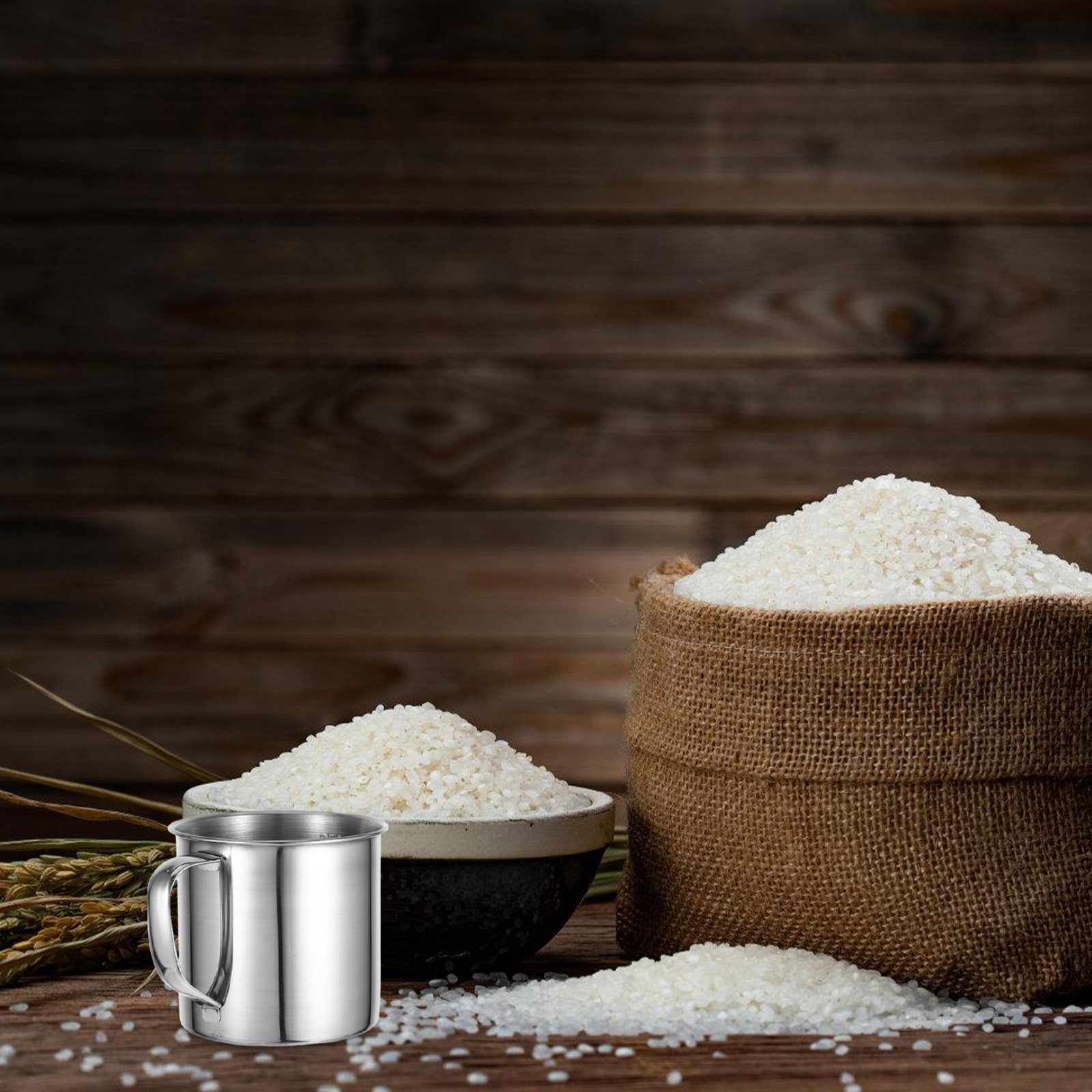 Stainless Steel Measuring Cup  - Camping Cooking Cup のレビューと価格