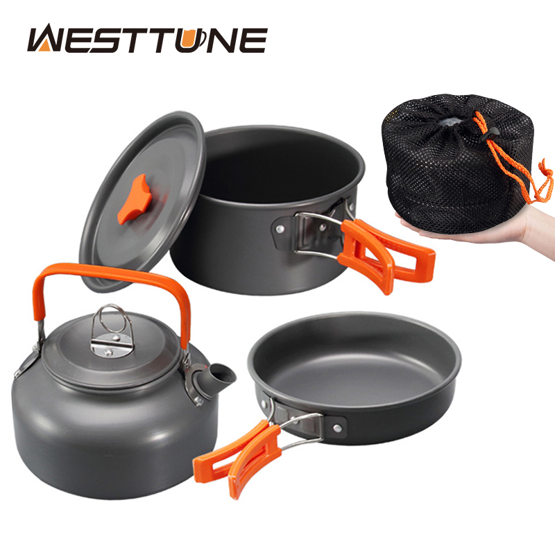WESTTUNE Camping Cookware Kit  - Camping Cooking Set Large のレビューと価格