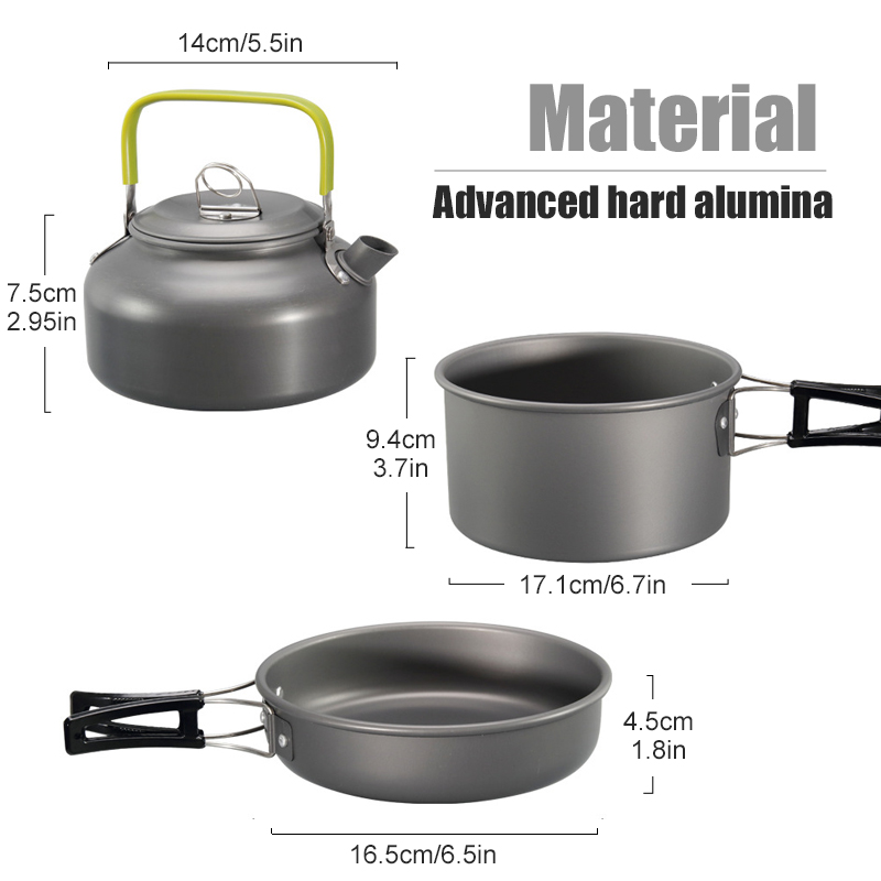 WESTTUNE Camping Cookware Kit  - Camping Cooking Set Large のレビューと価格