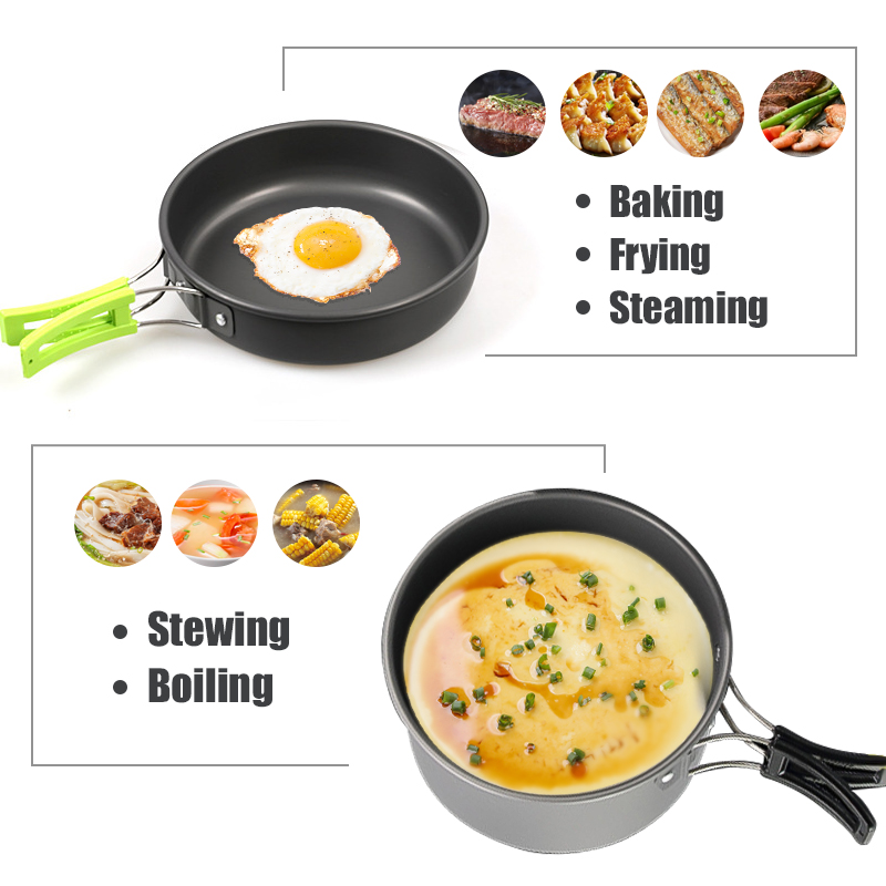 WESTTUNE Camping Cookware Kit  - Camping Cooking Set Large のレビューと価格