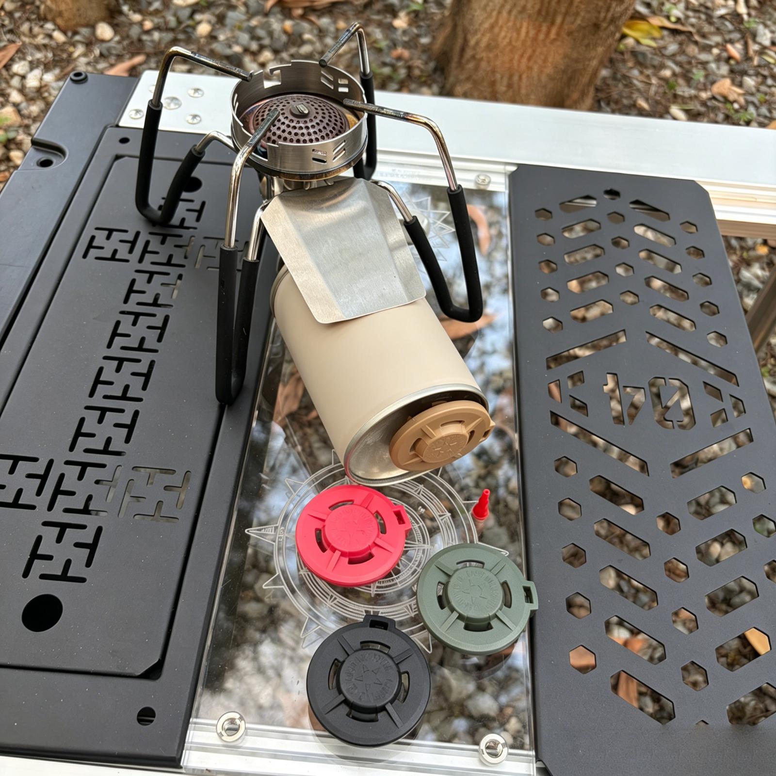 Butanes Fuel Canister Cap Stro - Camping Cooking Gas Canister のレビューと価格