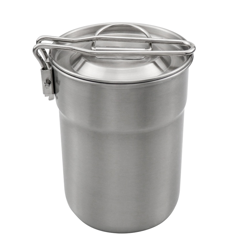 1L Coffee Cup With Folding Han - Camping Cooking Cup のレビューと価格