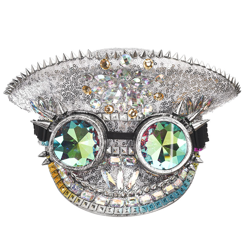 Women's Burning Man Sequin Hat - Campfire Cooking In Another World With My Absurd Skill のレビューと価格