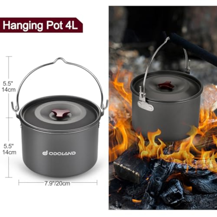 22pcs Camping Cookware Mess Ki - Camping Cooking Cup のレビューと価格