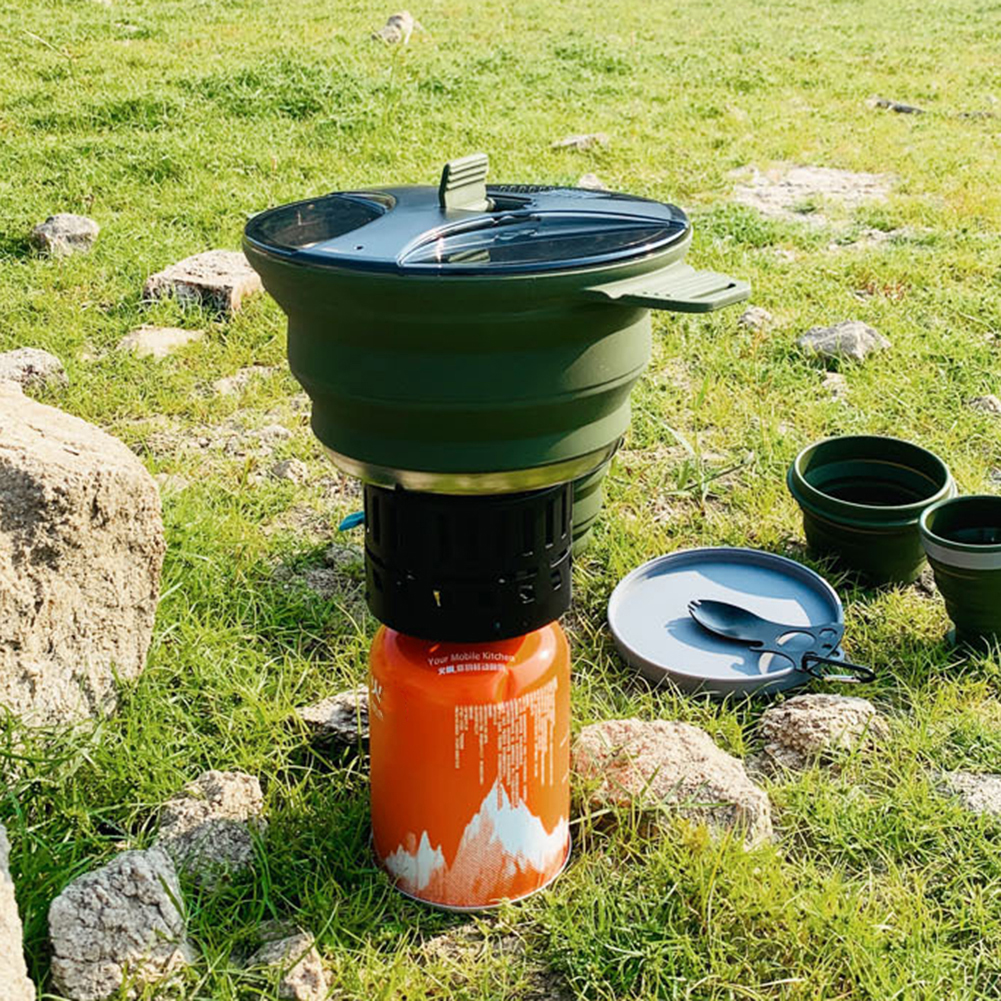 2.5L Silicone Folding Kettle C - Camping Cooking Cup のレビューと価格