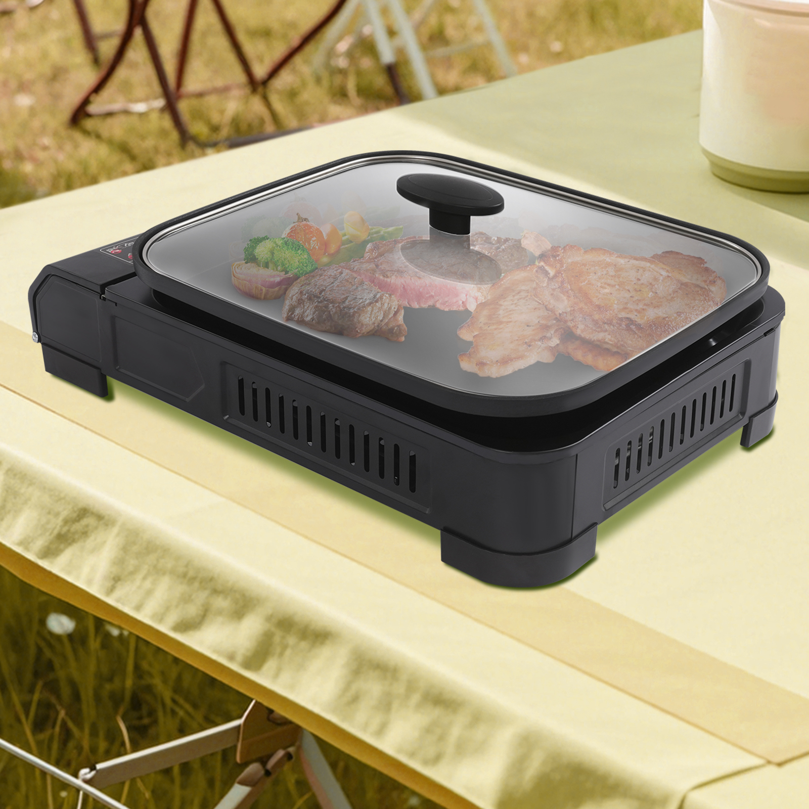 Black Rectangle Portable Butan - Camping Cooking Gas Canister のレビューと価格