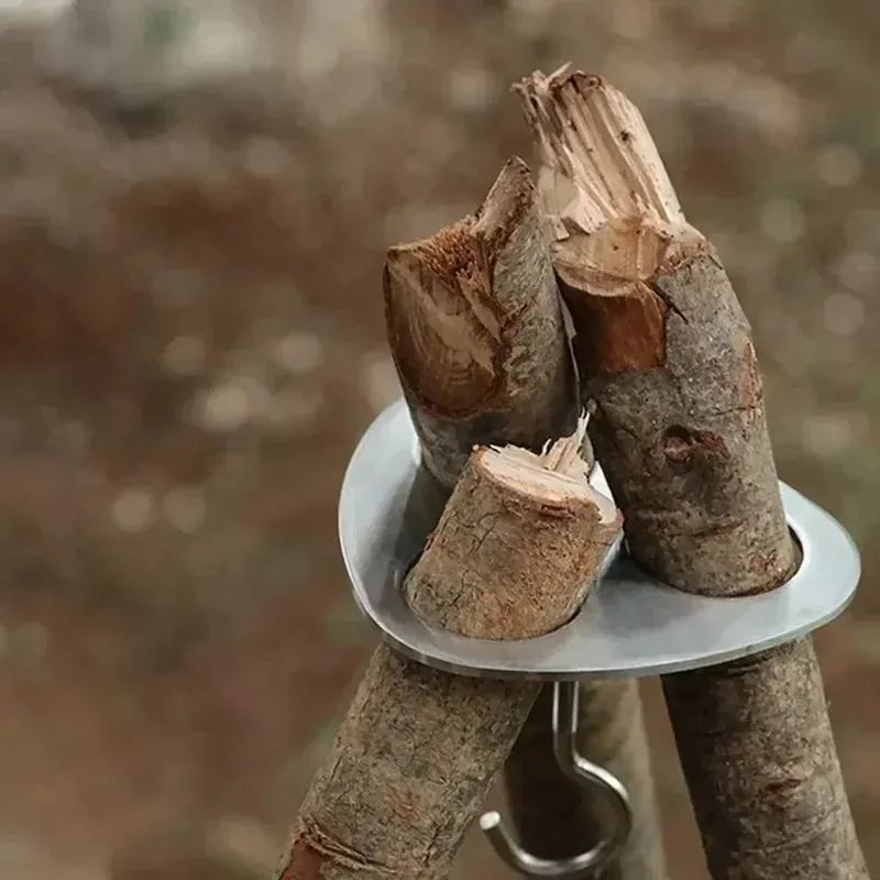 1pc Camping Hanging Tripod W/  - Camping Cooking Gear のレビューと価格