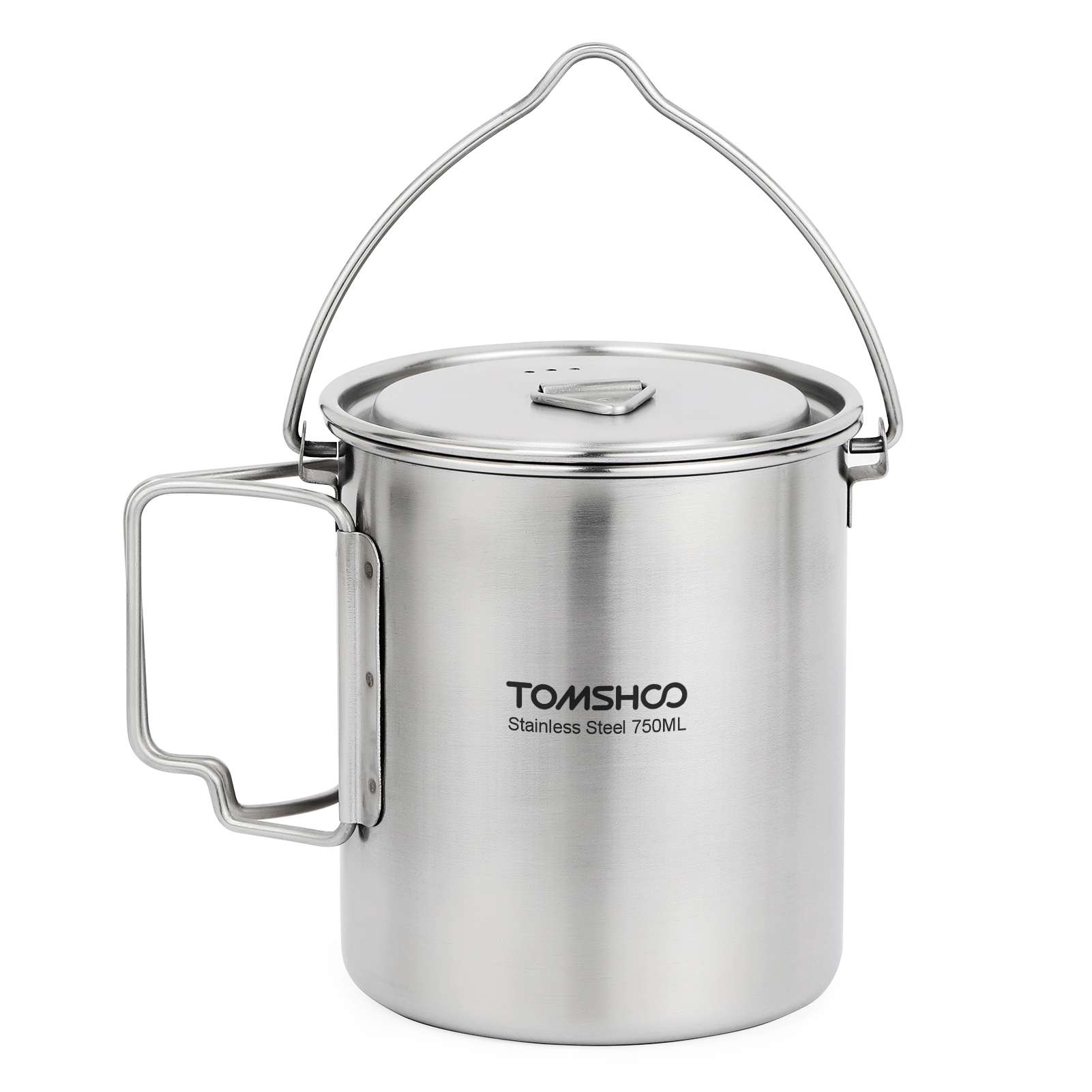 TOMSHOO 750ml Stainless Steel  - Camping Cooking Cup のレビューと価格