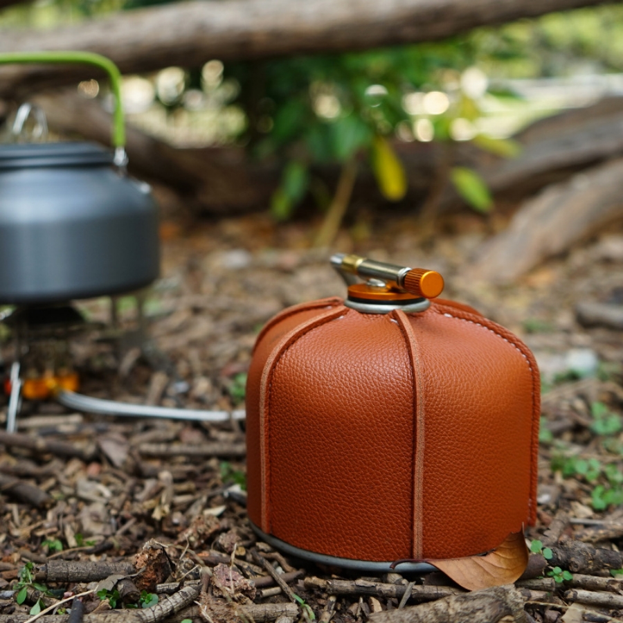 1 pc Camping Flat Gas Tank Lea - Cooking On Camping Stove のレビューと価格