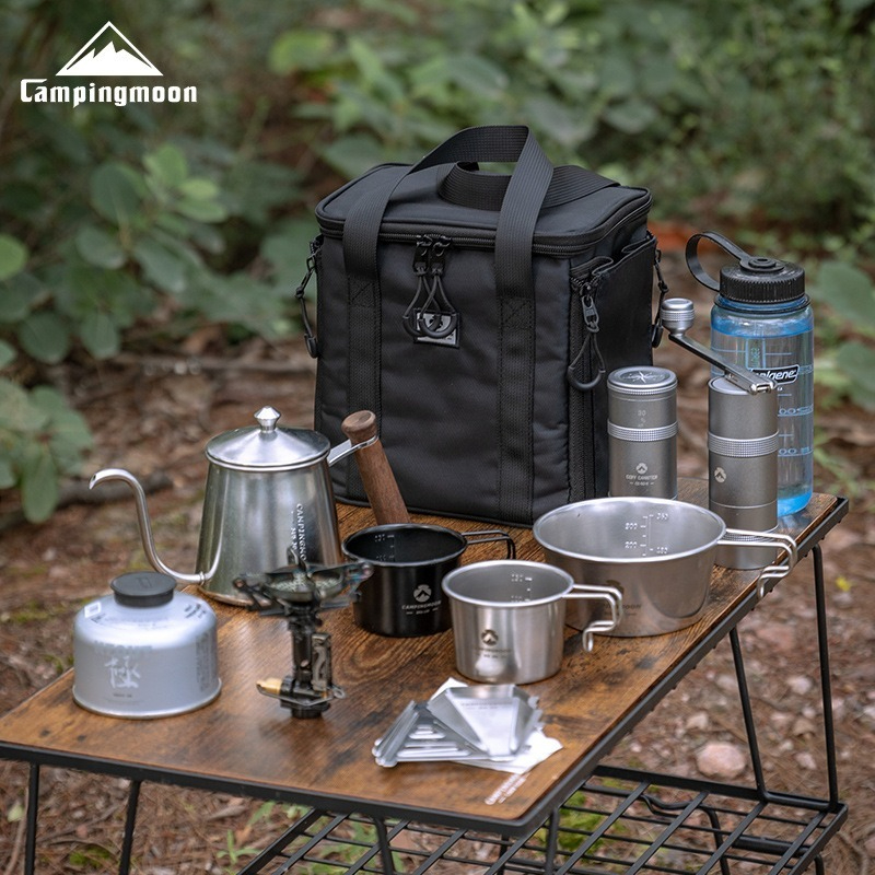 CAMPINGMOON BKXD-5F-B Small Ca - Cooking On Camping Stove のレビューと価格