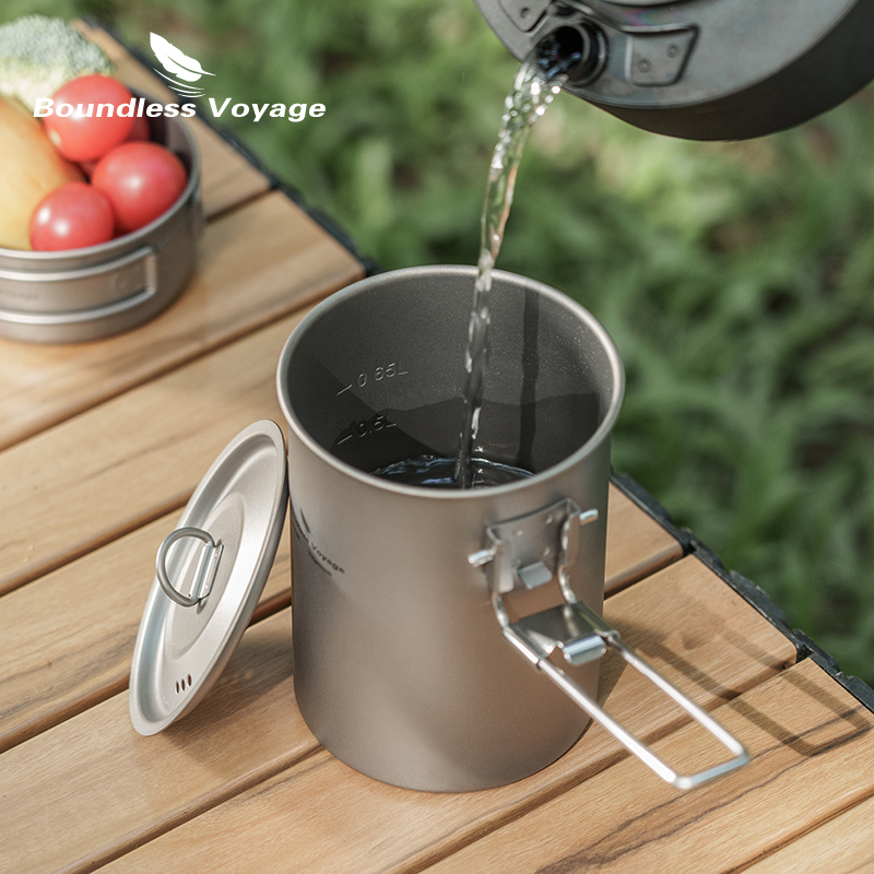 Boundless Voyage 900ml Titaniu - Camping Cooking Cup のレビューと価格