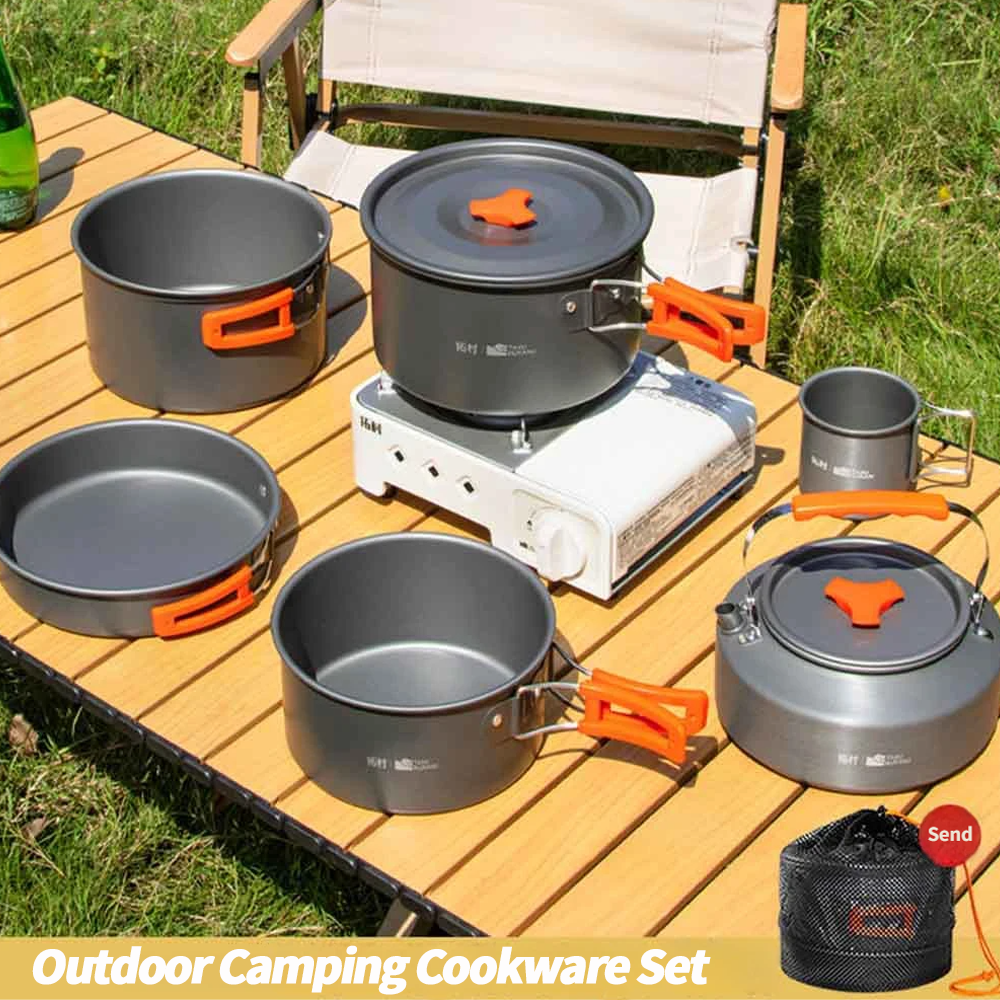 Camping Cookware Set Outdoor C - Camping Cooking Cup のレビューと価格
