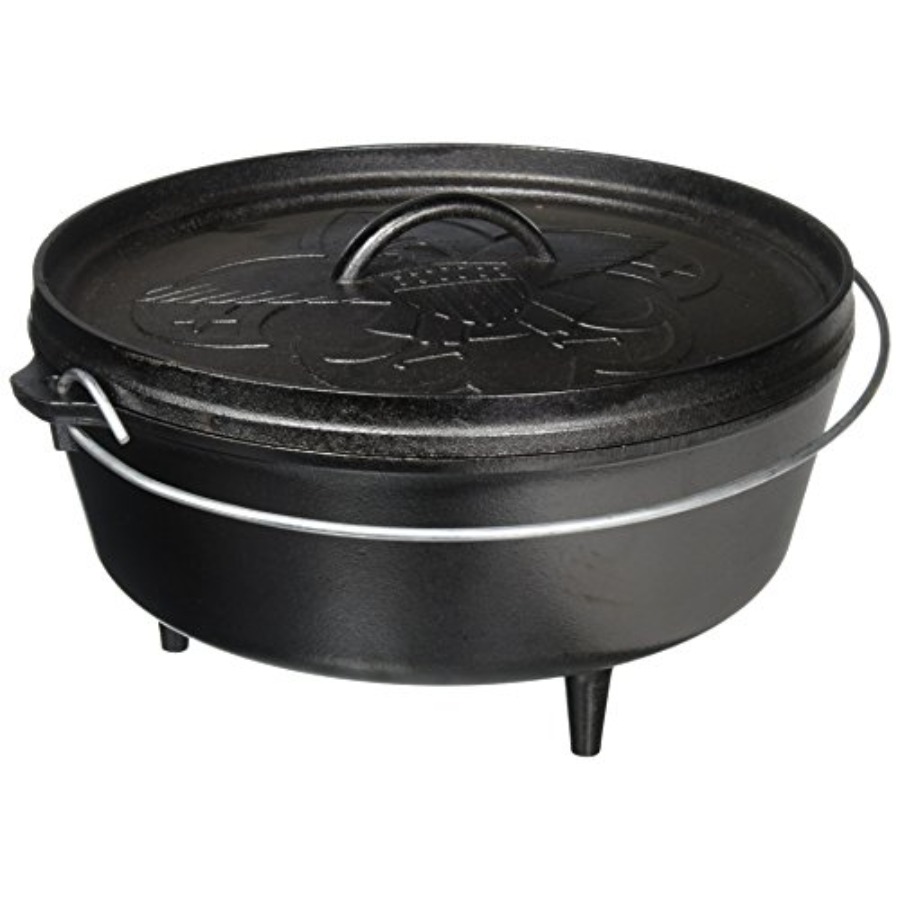 6Quart PreSeasoned Cast Iron C - Camp Dutch Oven Cast のレビューと価格