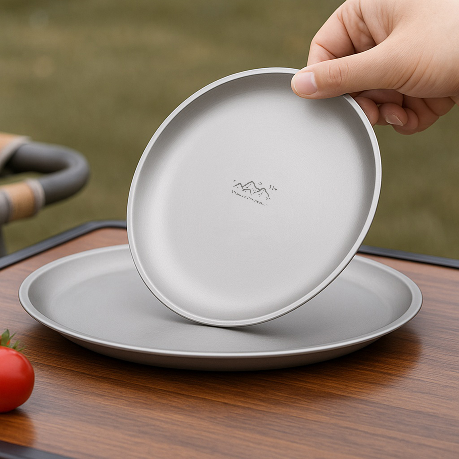14/17/20cm Titanium Camping Pl - Camping Cooking Plate のレビューと価格