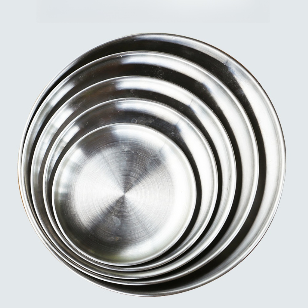 1 PCS  Stainless Steel  Plates - Camping Cooking Plate のレビューと価格