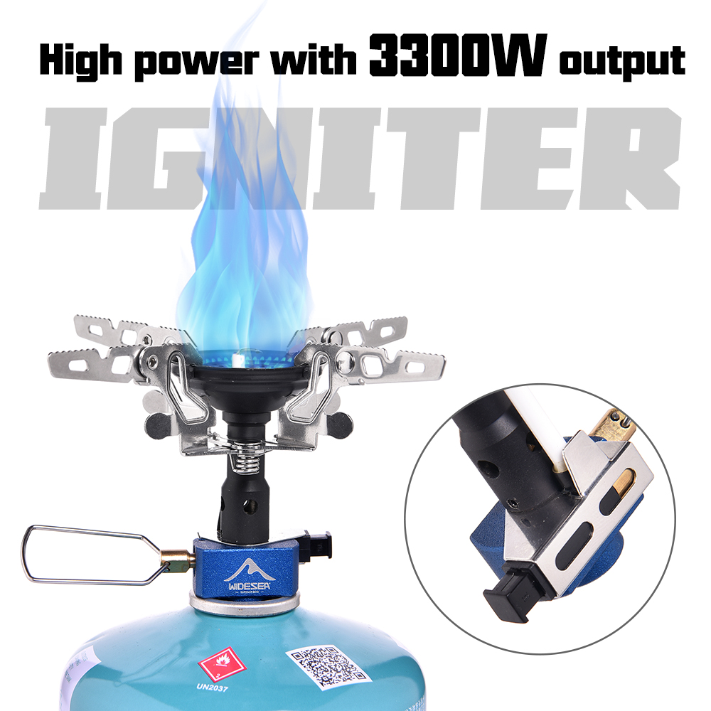 Outdoor Camping Gas Burner Out - Camping Cooking Set Large のレビューと価格