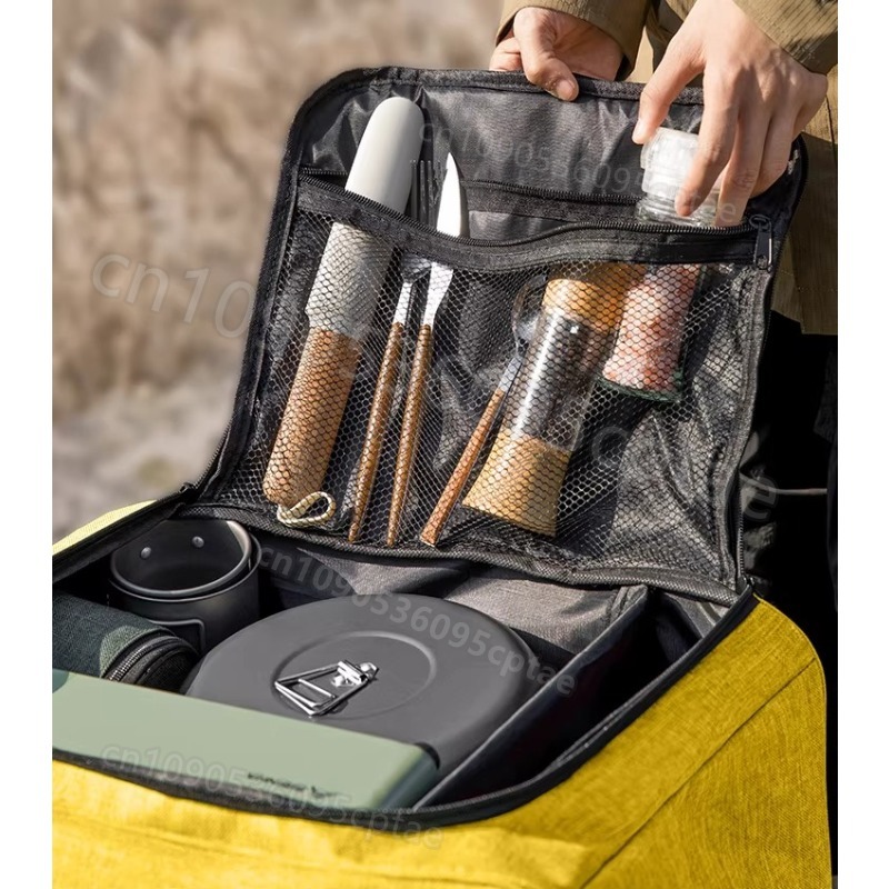Portable Camping Cookware Set  - Camping Cooking Gear のレビューと価格