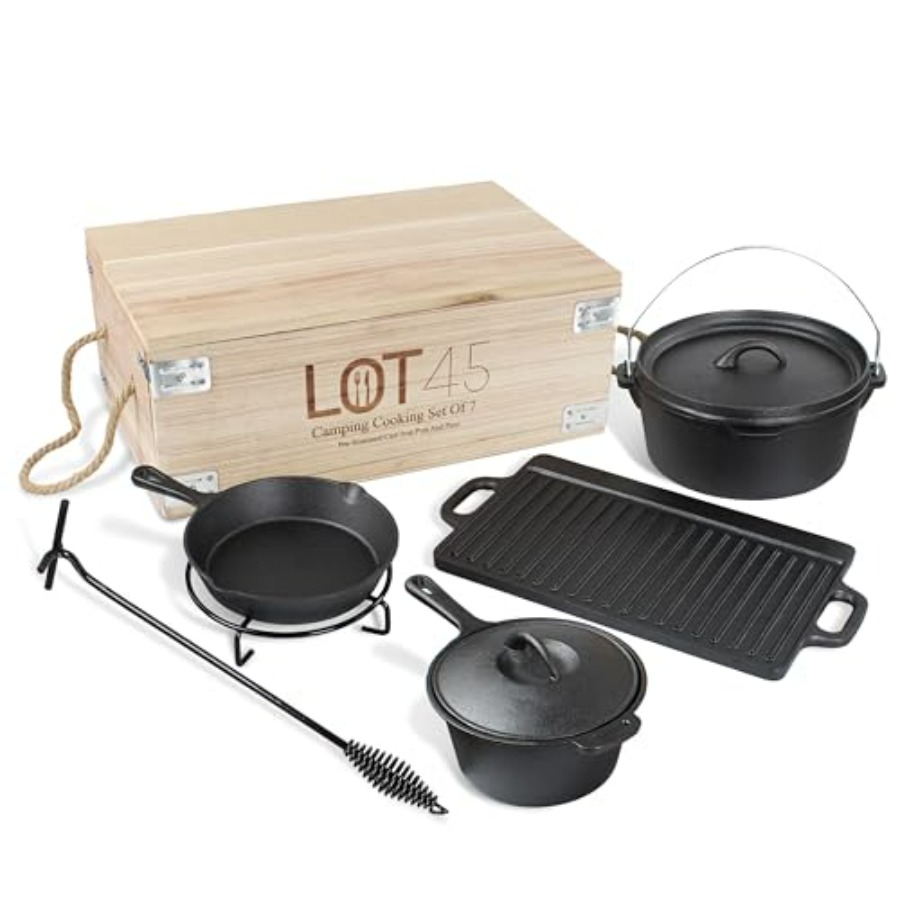 Pre-Seasoned Dutch Oven Campin - Camp Dutch Oven Cast のレビューと価格