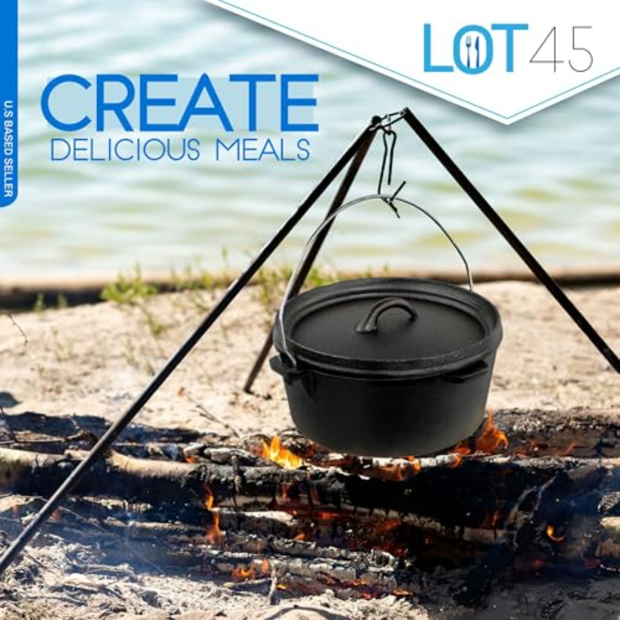 Pre-Seasoned Dutch Oven Campin - Camp Dutch Oven Cast のレビューと価格