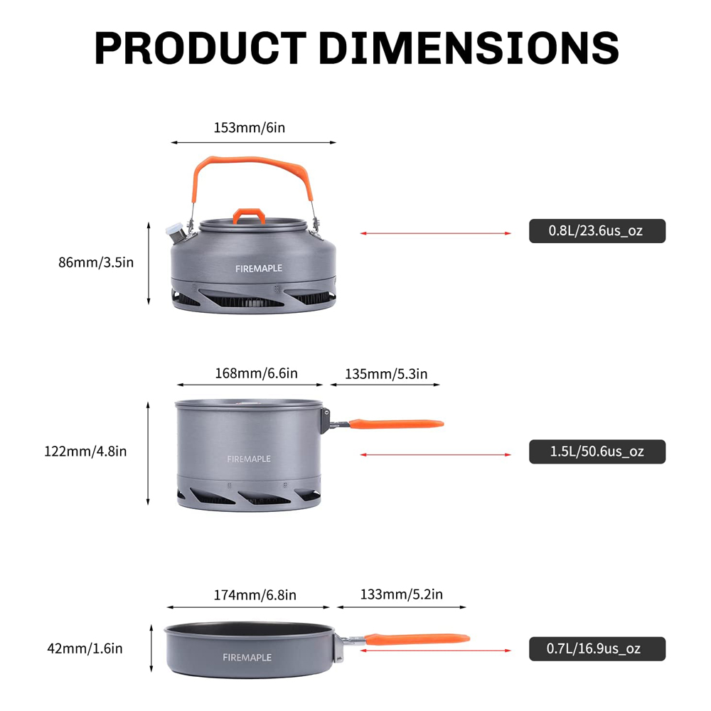 Fire Maple Camping Cookware Ut - Camping Cooking Cup のレビューと価格