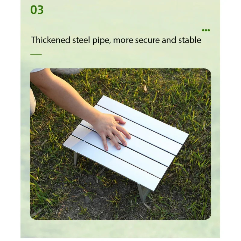 2PCS Lightweight Aluminum Roll - Camping Cooking Table Foldable のレビューと価格