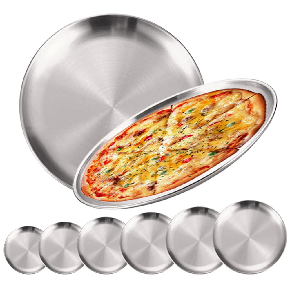 2Pcs Stainless Steels Round Si - Camping Cooking Plate のレビューと価格
