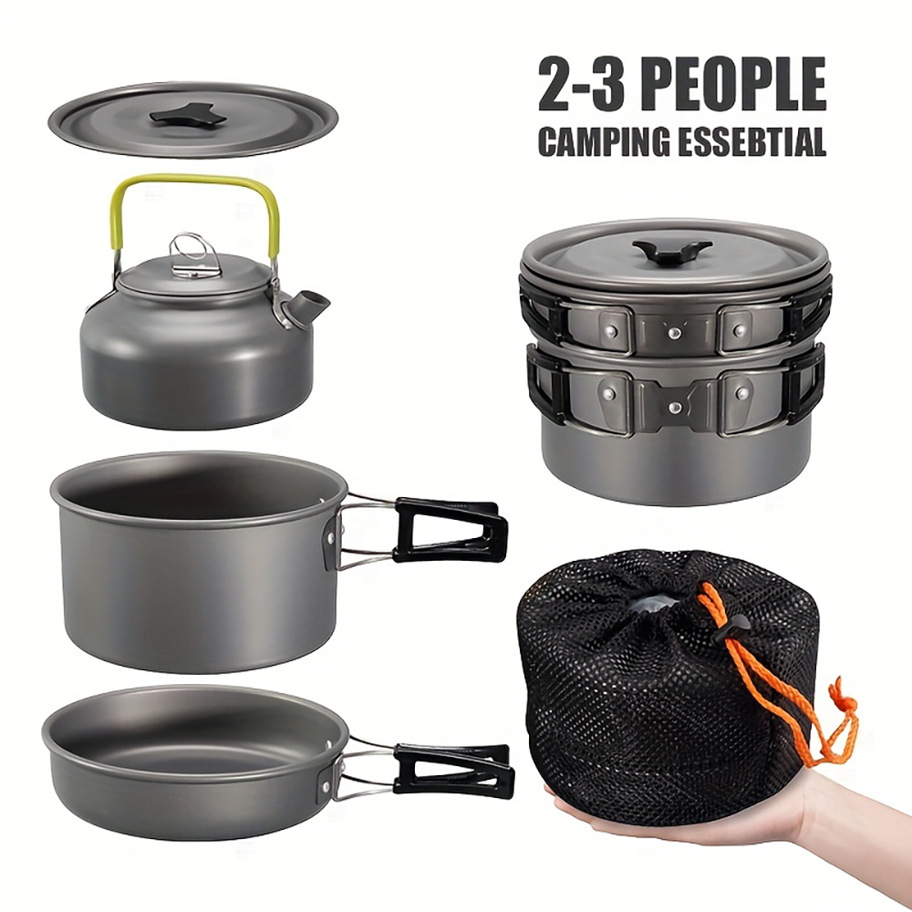 Outdoor camping cookware set m - Camping Cooking Set Large のレビューと価格