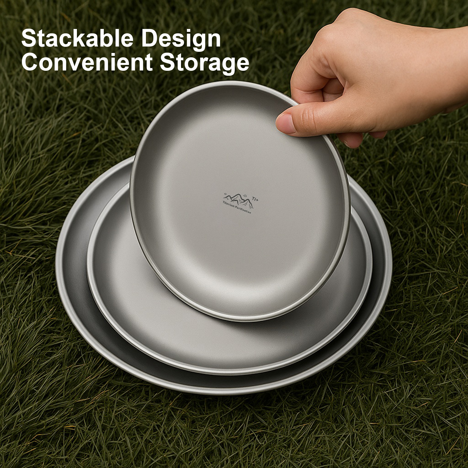 Portable Titanium Purified Sta - Camping Cooking Plate のレビューと価格