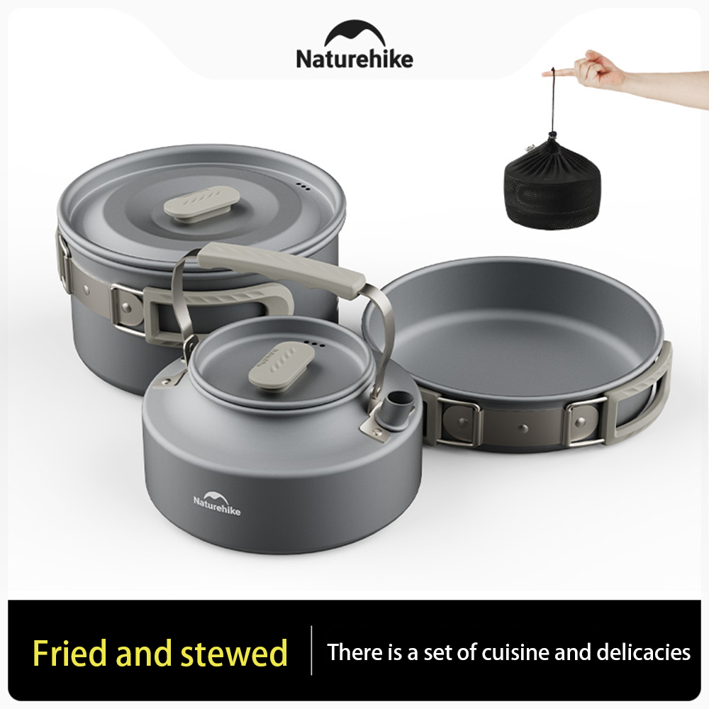Naturehike Outdoor Pot Set,Cam - Camping Cooking Set Large のレビューと価格